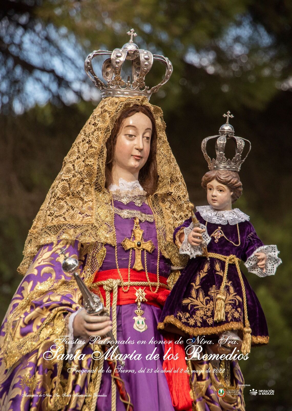 Fiestas patronales de la Virgen Santa María de los Remedios 2022 Fregenal de la Sierra
